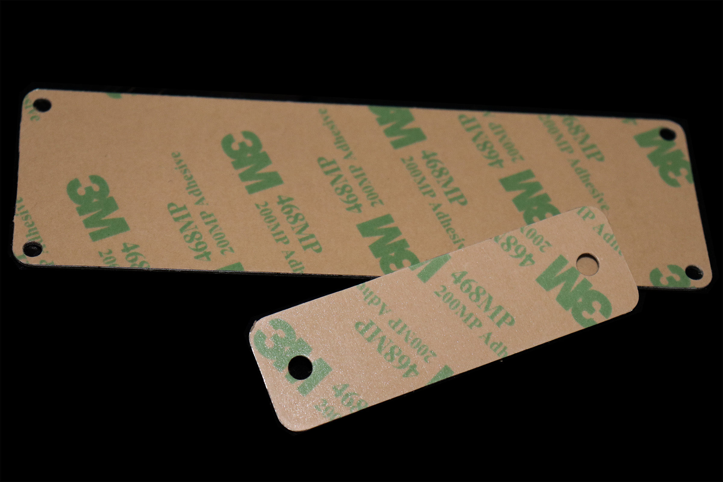 Adhesive and Rivets Attachment Method