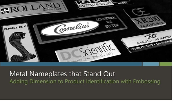 Metal Nameplates that Stand Out eBook by McLoone