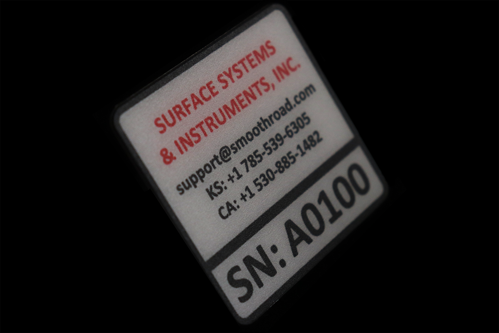 Digitally Printing Serialization on Polycarbonate - McLoone Metal Graphics