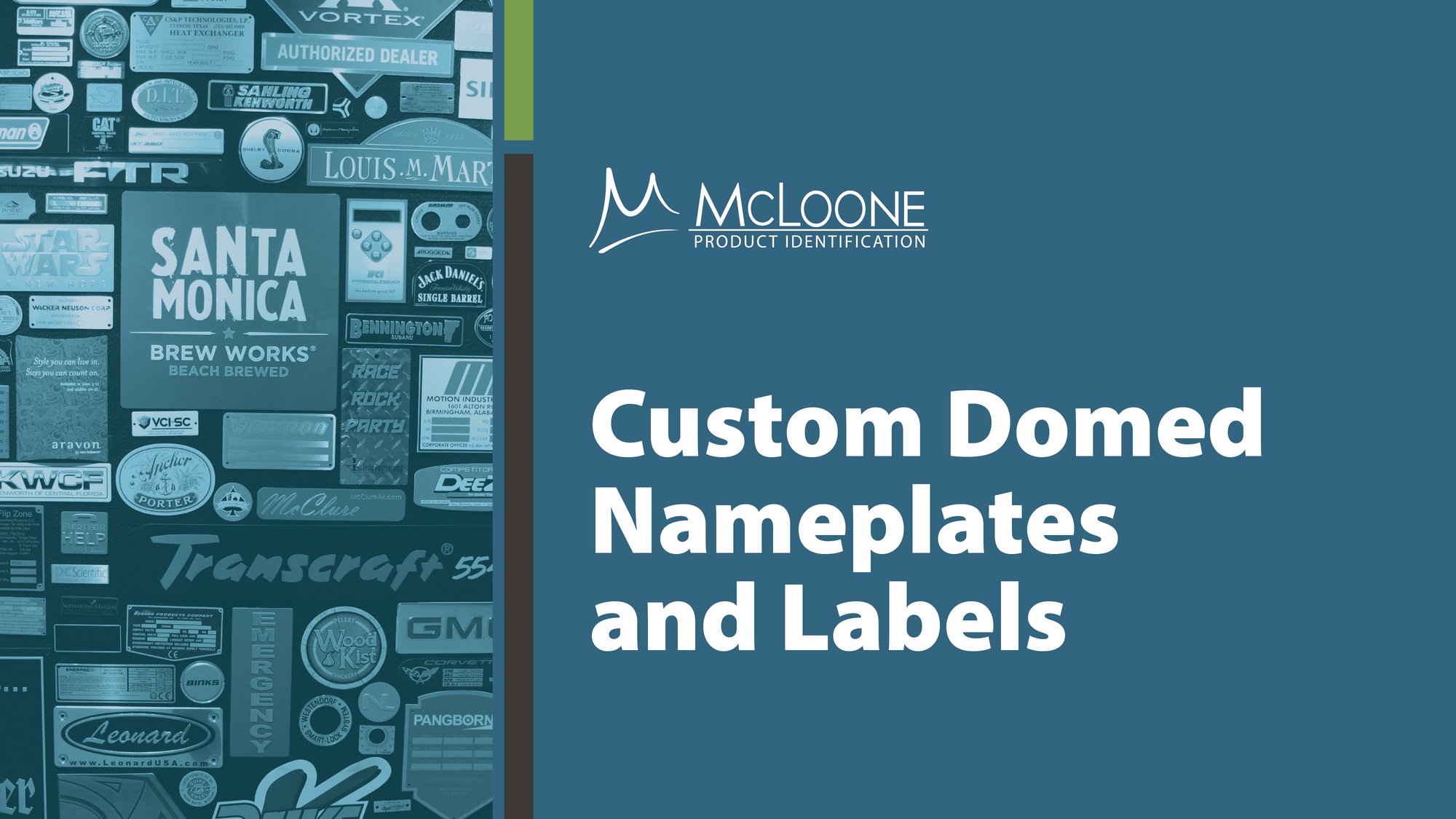 Custom Domed Nameplates and Labels
