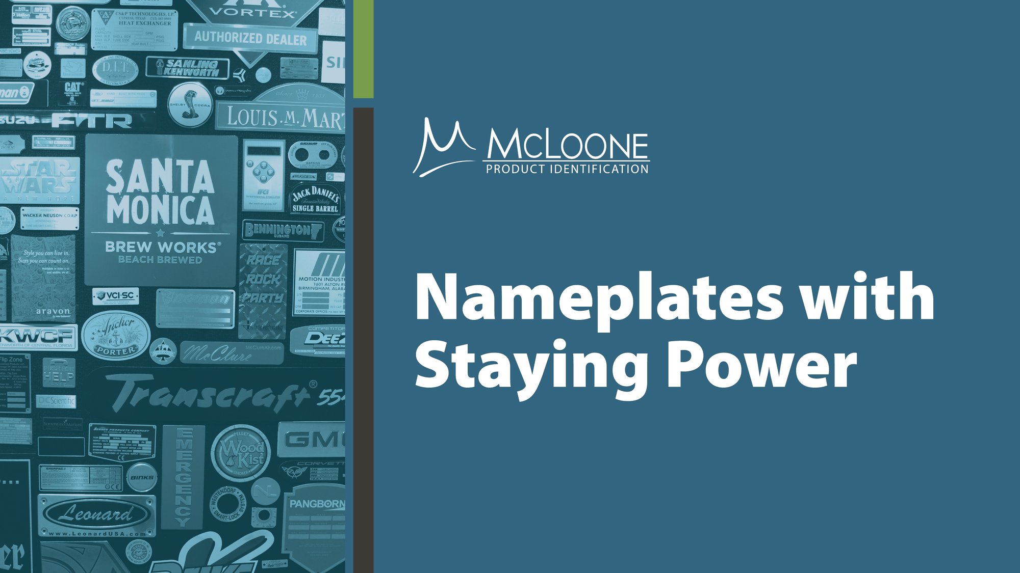 Nameplates with Staying Power eBook | McLoone Metal Graphics