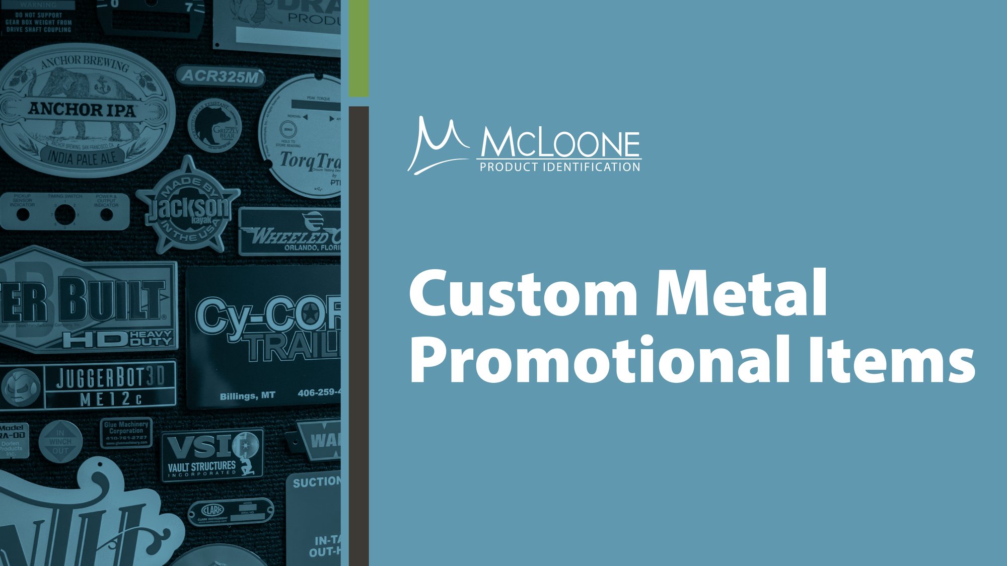 Custom Metal Promotional Items Guide from McLoone Metal Graphics