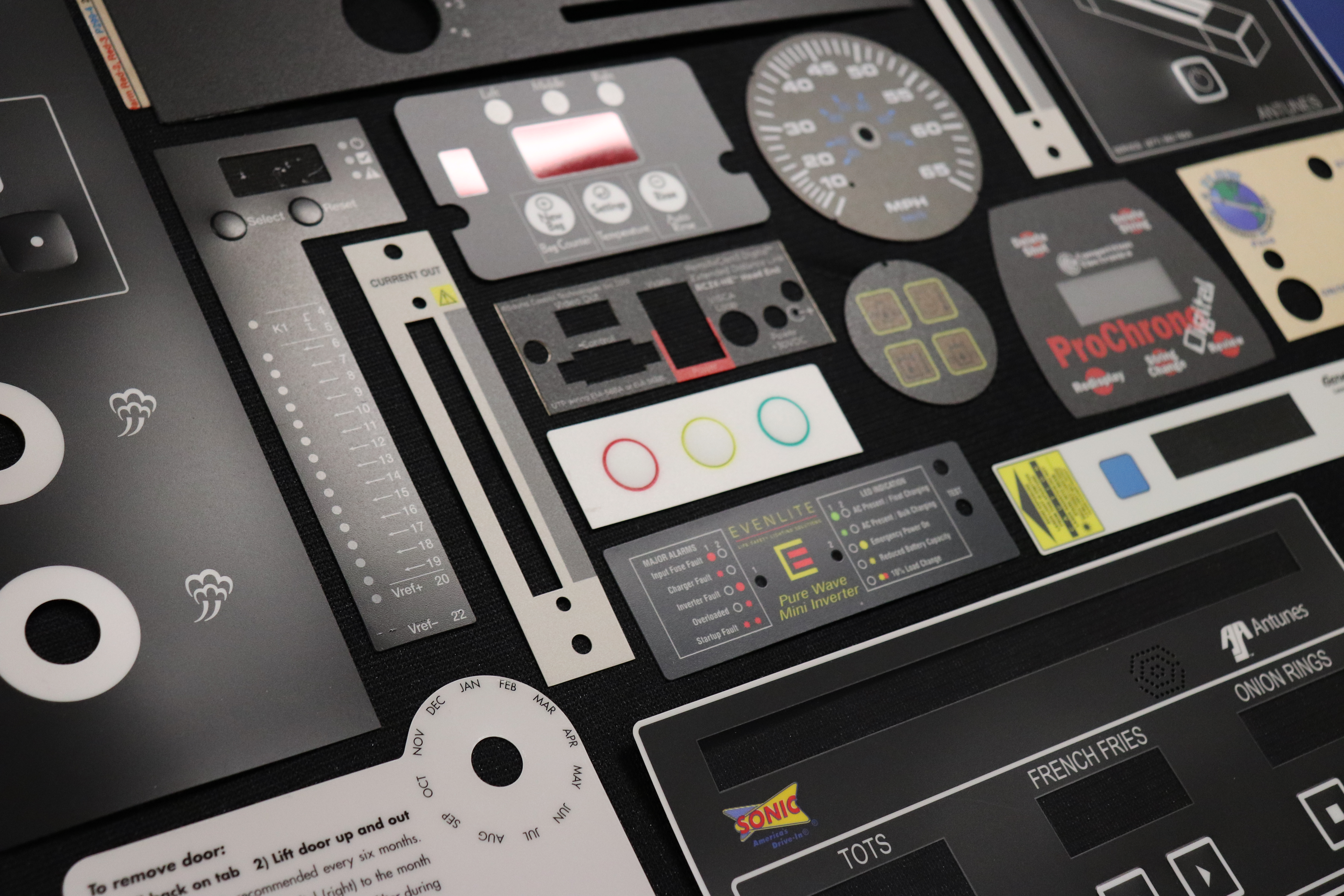 Polycarbonate Overlays - McLoone Metal Graphics