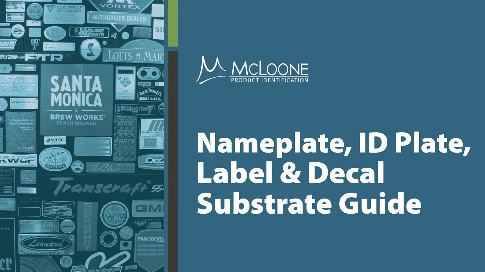 Nameplate, ID Plate, Label & Decal Substrate Guide