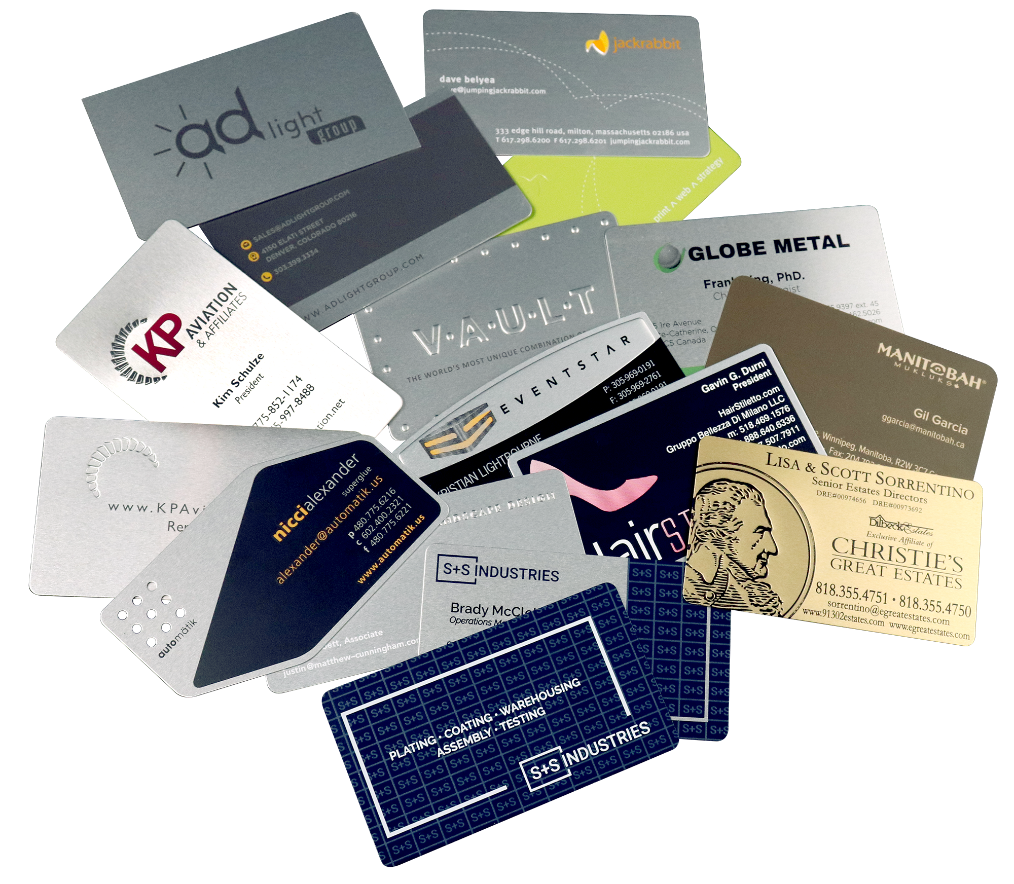 Boost Your Business Card with Metal