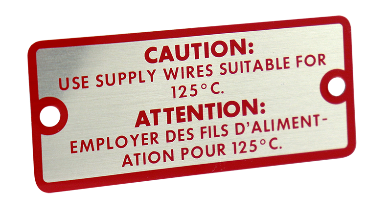 3 Reasons Metal Warning Plates are a Better Choice