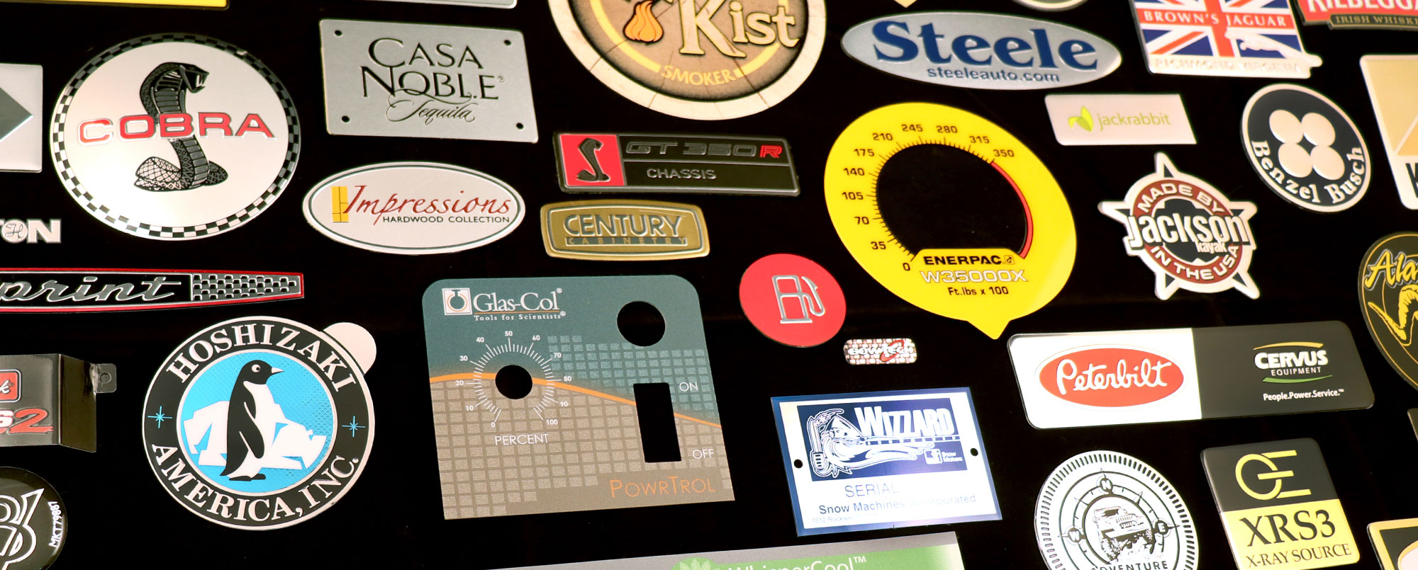 Fulfillment Options for Nameplates and Labels